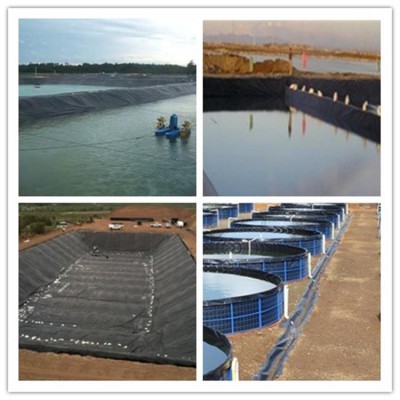 China hot sale civil engineering geomembrane geocomposite circular tanks for aquaculture