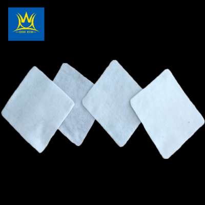 300 350 gsm needle punched short fiber non-woven geotextile with long lifespon